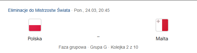 Read more about the article Polska – Malta 24.03.2025 – analiza historycznych spotkań