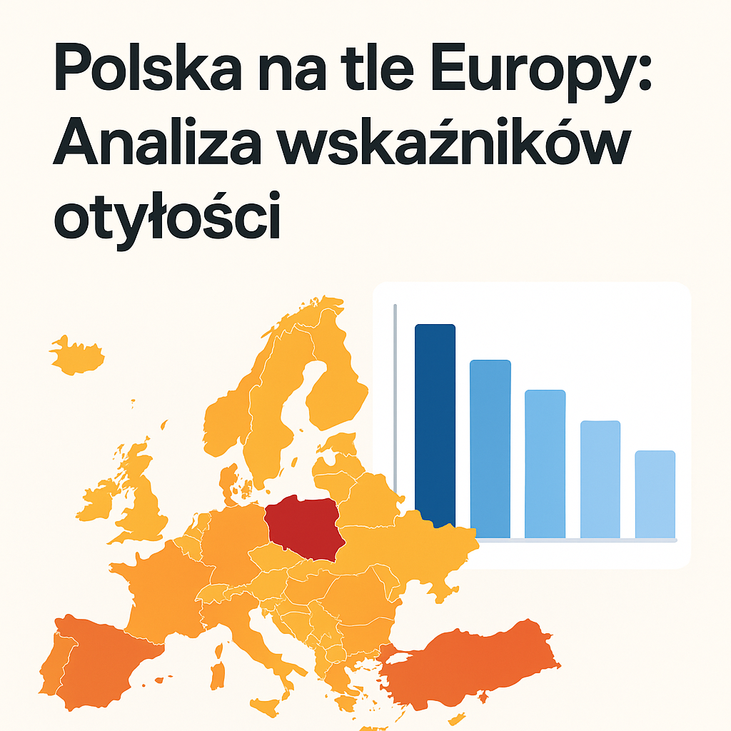 Read more about the article Polska na tle Europy: Analiza wskaźników otyłości na podstawie danych Brilliant Maps
