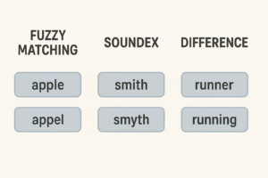 Read more about the article Fuzzy matching (Soundex) – o co chodzi?